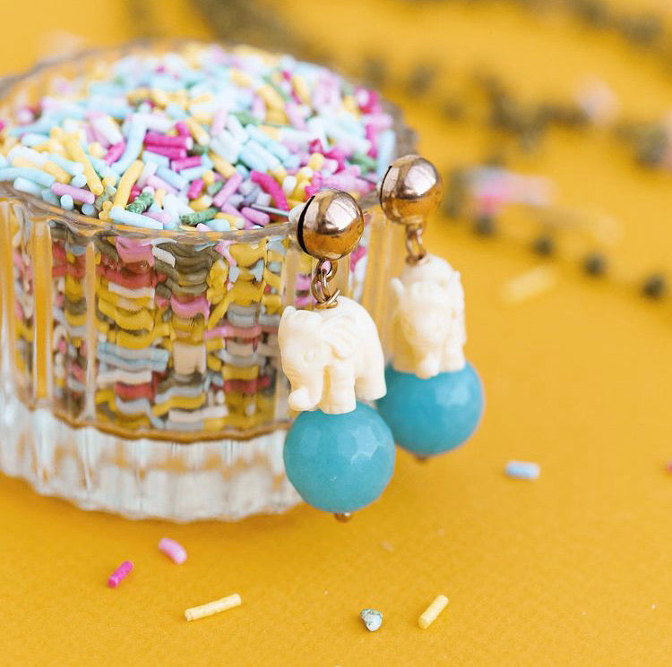 Orecchini Pendenti In Carta India Golden Long - Paperini – PAPERINI DESIGN - Foto 4