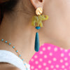 Adriana elephant earrings