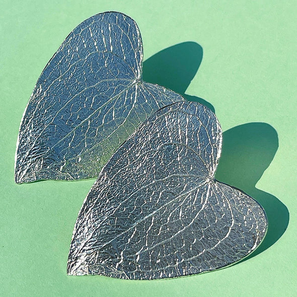 Ivy earrings (heart shape)